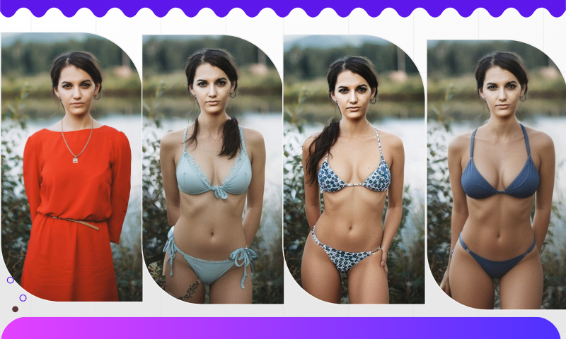 AI Virtual Dressing Rooms: How to Use AI to Try On Bikini in Photo