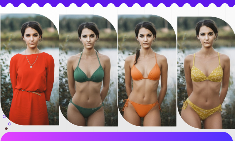 AI Virtual Dressing Rooms: How to Use AI to Try On Bikini in Photo