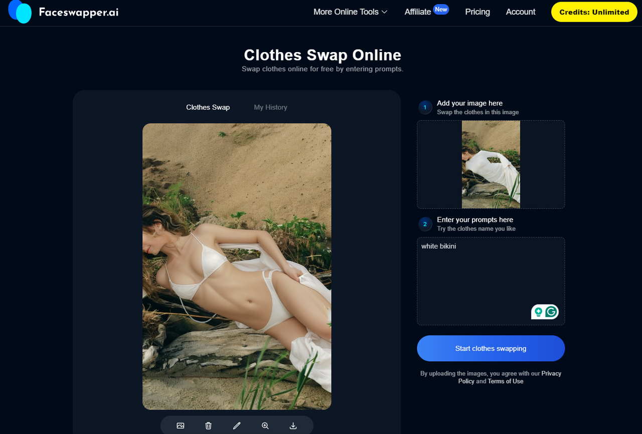 How to Remove Clothes from Images with AI Clothes Remover Faceswapper