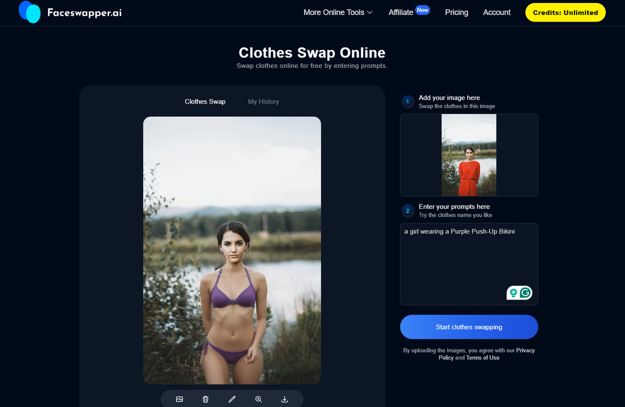 AI Virtual Dressing Rooms: How to Use AI to Try On Bikini in Photo