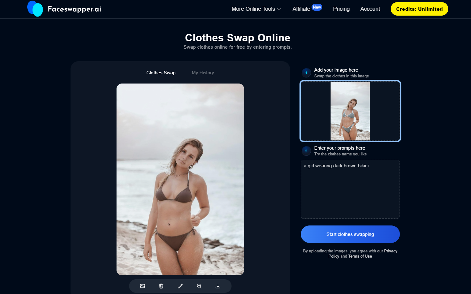 How to Use an AI Bikini Generator for Perfect Swimsuit Model Photos