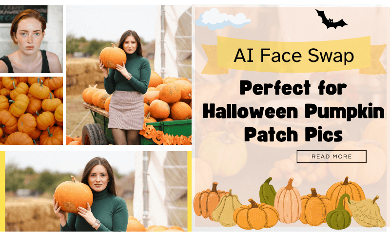 AI Face Swap: Perfect for Halloween Pumpkin Patch Pics